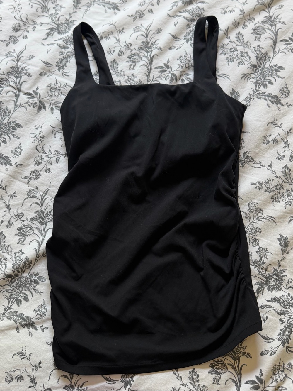 CRZ YOGA Women’s Tank Top — Black, White & Brown - Picture 5 of 6